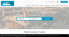 Desktop Screenshot of casamarsuites.com